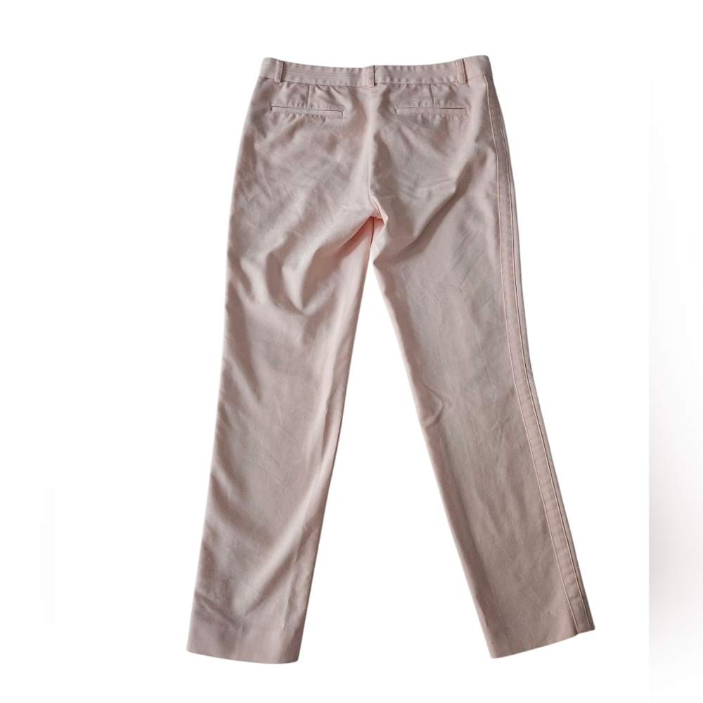 KARL LAGERFELD PARIS Blush Pink Cropped Trousers | SZ 6 - Picture 2 of 11